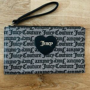 Juicy Couture Elegant Black and White Clutch wrislet